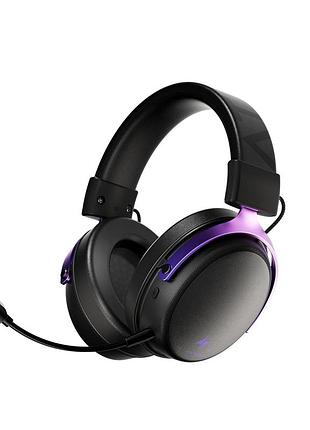 Беспроводные игровые наушники atk neptune n9 ultra / 40khz / 270 грамм / stellar purple / черный с фиолетовым