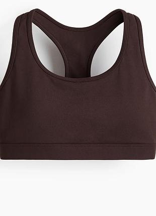 Спортивний бюстгальтер топ medium support softmove™, h&m xs
