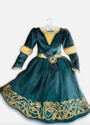 Оригінальна карнавальна , новорічна сукня принцеси меріди disney store, розм. 104 (3-4 роки), ялинка
