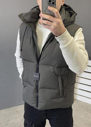 Жилетка безрукавка мужская easy серая графит р. s, m, l, xl