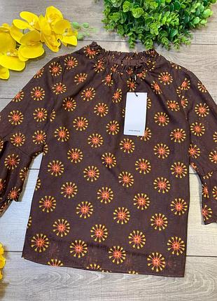 🎁очаровательная женская блуза
🛍размер: xs
🛍дол 56, пог 46, рукав от пл 47 см
✅состояние: новое, с бирками.