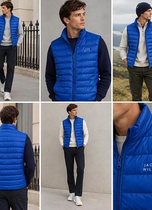 Стильна, якісна пухова безрукавка, жилетка jack wills нова, бірки розмір м