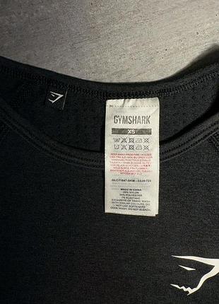 Темно-сірий топ gymshark 3