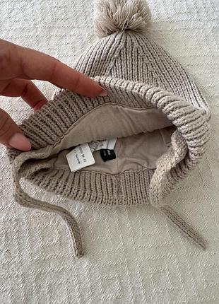 Дитяча шапка zara 52 см 2