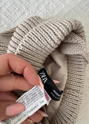 Дитяча шапка zara 52 см 3