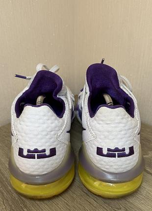 Кроссовки nike lebron 17 low lakers 3