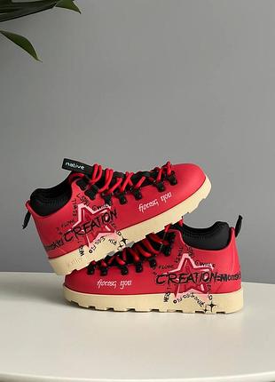 Кросівки ботинки  native fitzsimmons 2.0 torch red custom