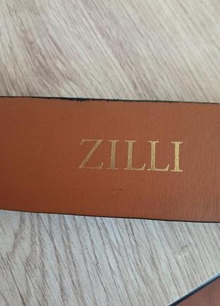 Кожаный ремень zilli 5
