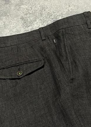 Лляні штани boss (hugo boss), оригінал