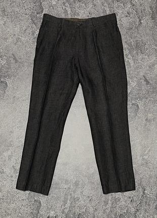 Лляні штани boss (hugo boss), оригінал