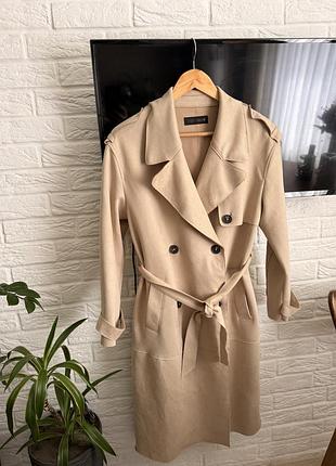 Тренч плащ zara