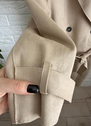 Тренч плащ zara 3