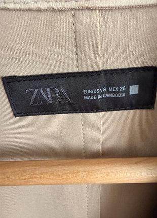 Тренч плащ zara 4