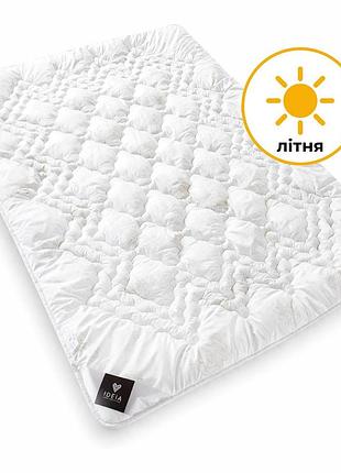 Ковдра літня air dream classic ideia 155х210 см легка, дихаюча, гіпоалергенна для комфортного сну влітку