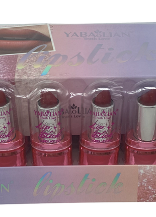 Набір помад для губ yabaolian "long lasting" 24шт./упаковка