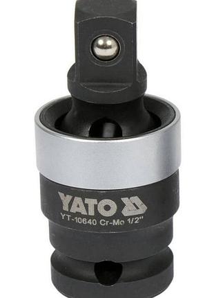 Удлинитель карданный ударный yato: квадрат 1/2", l=63 мм [10/100], yt10640