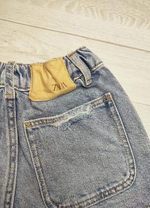 Джинсовые шорты zara 6 лет (116) 5