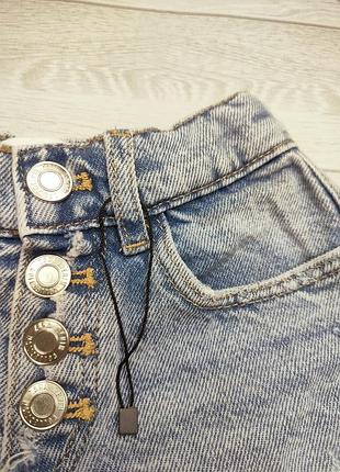 Джинсовые шорты zara 6 лет (116) 2