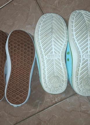 Дитячі кеди crocs та vans 3