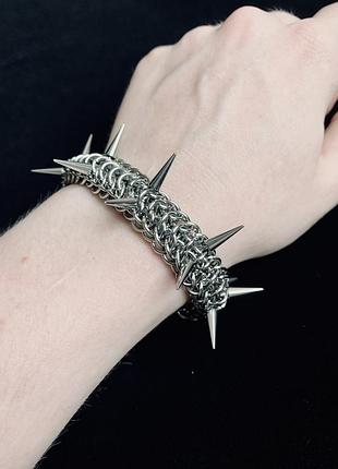 Браслет з нержавіючої сталі caterpillar 🐛