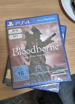 Гра bloodborne: game of the year edition для ps4 — нова / запакована