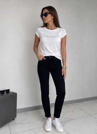 Жіночі чорні джинси облягаючого крою (skinny fit) від німецького бренду esmara.