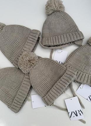 Шапка zara 1-3 роки