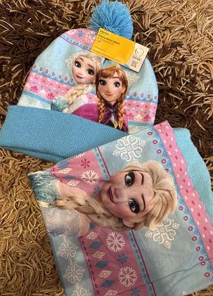 Шапка і снуд disney 3-6 років