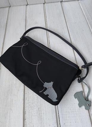 Черная сумка сумочка radley редли клатч маленькая сумочка