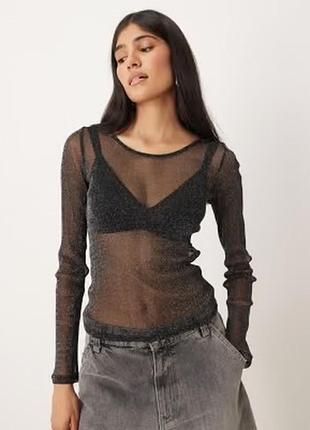 Лонг в сітку від zara s 2