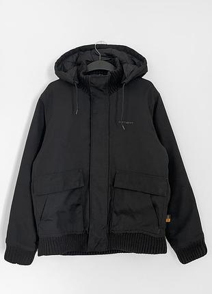 Carhartt wip ranger куртка черная теплая