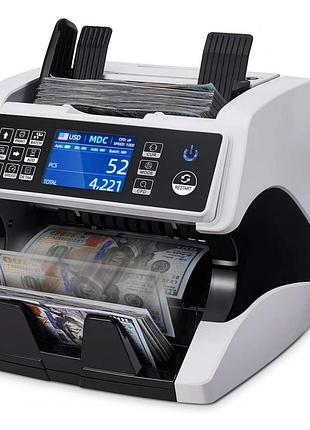 Рахункова машинка bill counter al-920 із детектором фальшивих грошей та верхнім завантаженням