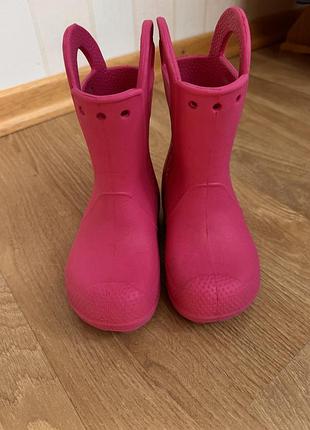 Гумові чоботи crocs 9c 3