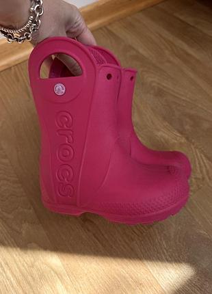 Гумові чоботи crocs 9c 2