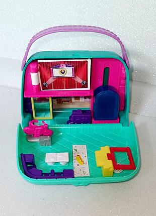 Ігровий набір polly pocket mini mall escape (торговий центр) кишеньковий світ