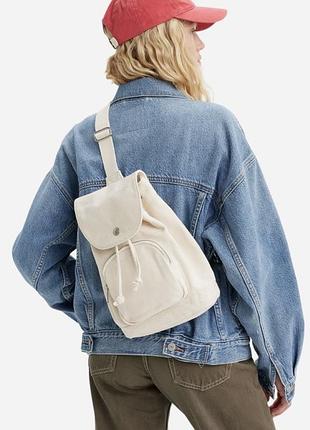 Льняний рюкзак levis 5