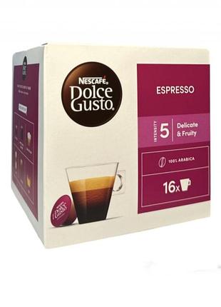 Кава nescafe dolce gusto espresso .