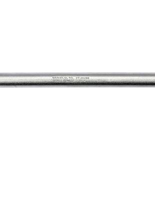 Вороток l-подібний yato з квадратом 1/2", 300х70 мм [10/20], yt12439
