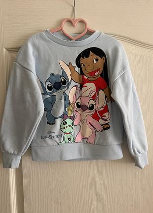 Кофта на дівчинку ліло і стіч 5-6 років 116 см disney
