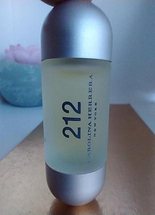 Carolina herrera 212 nyc миниатюра 5мл винтаж
