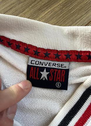 Поло converse унісекс білий бавовна 2