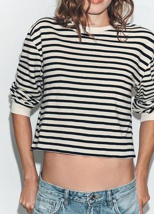 Укороченный реглан zara размер s, l 2