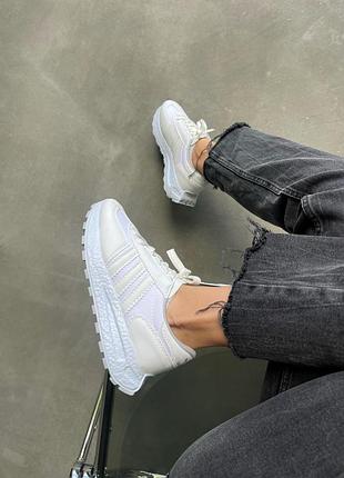 Adidas retro e5 white 37