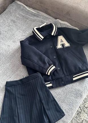 Куртка-бомпер zara 6/7 2