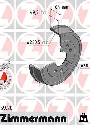 Барабан гальмівний coat z, 470185920