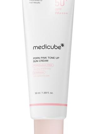 Medicube pdrn pink tone up sun cream