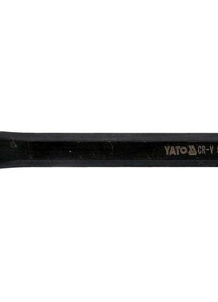 Зубило слесарное yato, 6-гран. профиль, 172х 9.4 мм, кромка- 16 мм [20/120], yt47149