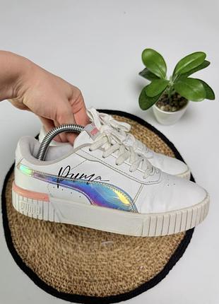 Білі кеди puma 4