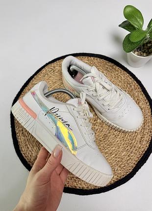 Білі кеди puma 3