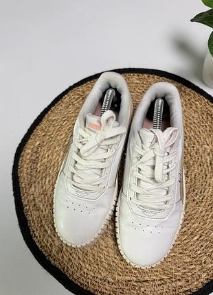 Білі кеди puma 6